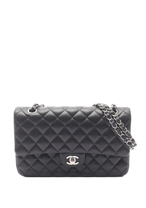 CHANEL Pre-Owned 2019 W Flap shoulder bag - Black