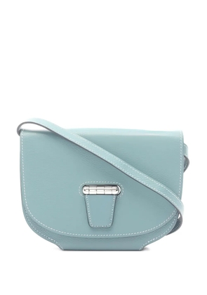Hermès Pre-Owned 2014 mini Convoyeur shoulder bag - Blue