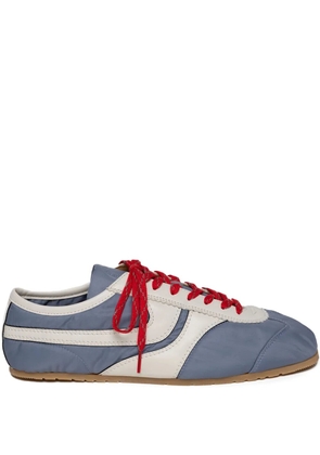 DRIES VAN NOTEN panelled sneakers - Blue