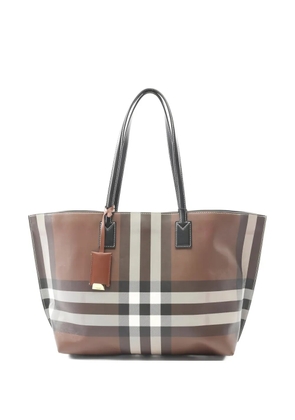 Burberry Pre-Owned 2010s leather tote bag - Brown