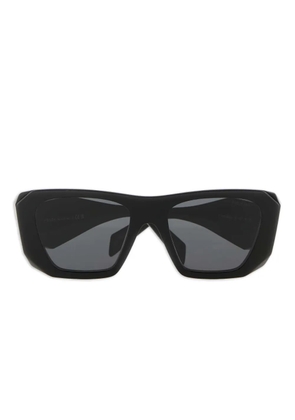 Prada Eyewear geometric-frame sunglasses - Black