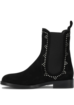 Aquazzura Skye studded boots - Black