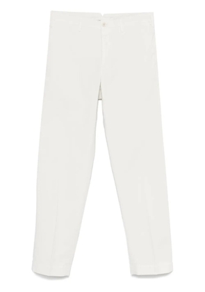 Incotex tapered trousers - White