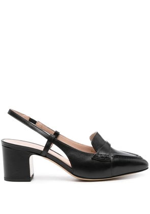 Scarosso Bianca 60mm leather pumps - Black