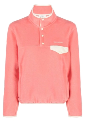 Sporty & Rich logo-embroidered sweatshirt - Pink