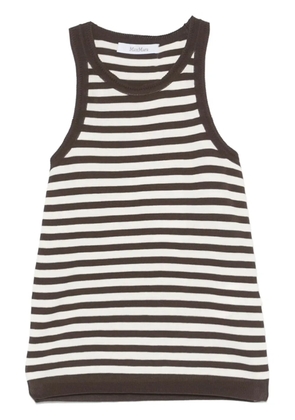 Max Mara Arnes tank top - Brown