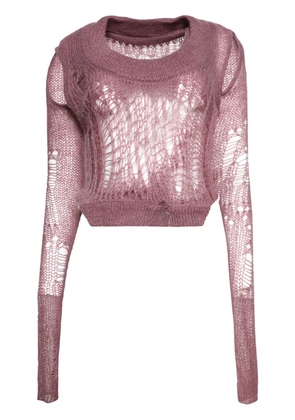 Rick Owens Spider Banana sweater - Pink