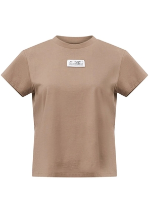 MM6 Maison Margiela cotton jersey T-shirt - Neutrals
