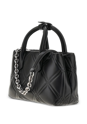 Emporio Armani quilted tote bag - Black