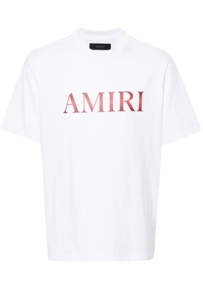 AMIRI logo-print cotton T-shirt - White
