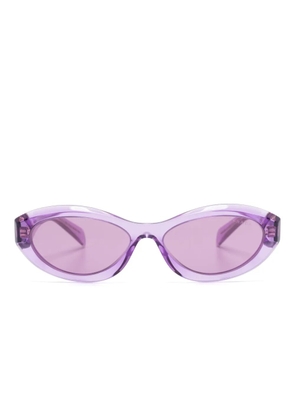 Prada Eyewear oval-frame sunglasses - Purple