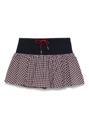 SANDRO checked shorts - Brown