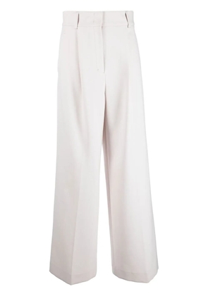 Dorothee Schumacher high-waisted flared leg trousers - Neutrals