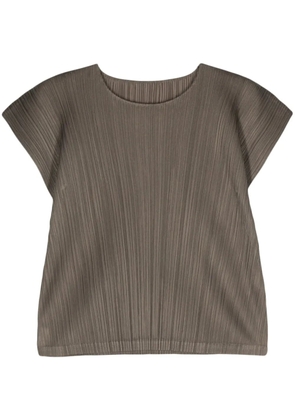 Pleats Please Issey Miyake Monthly Colors: March pleated top - Green