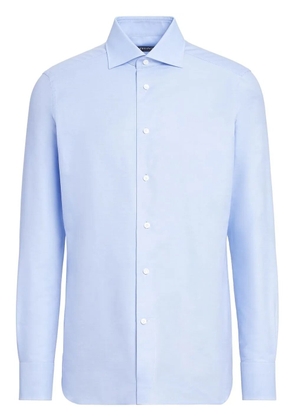 Zegna Trofeo cotton shirt - Blue