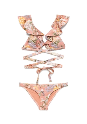 ZIMMERMANN Tallow bikini - Pink