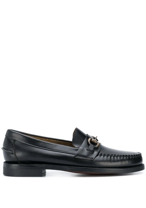 Sebago horse-bit embellished loafers - Black