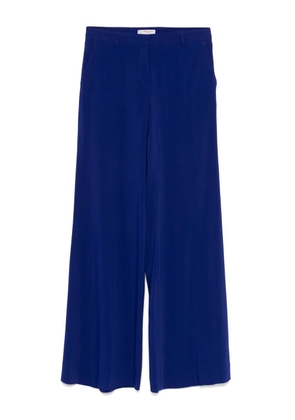 Alberto Biani crepe palazzo pants - Blue