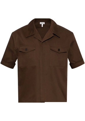 LOEWE cotton shirt - Brown