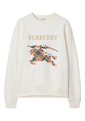 Burberry cotton-blend sweatshirt - Neutrals