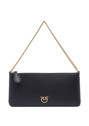 PINKO logo-appliqué shoulder bag - Black