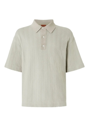 Missoni zigzag-woven polo shirt - Green
