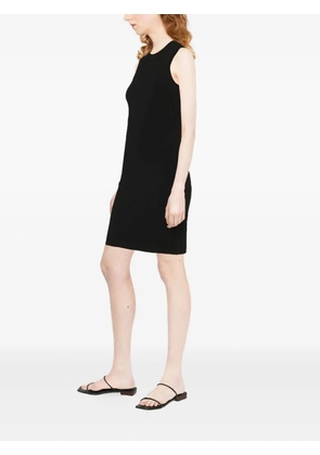 Victoria Beckham sleeveless ribbed mini dress - Black