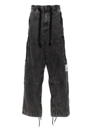Maison MIHARA YASUHIRO cotton cargo pants - Black