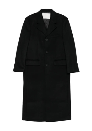 DUNST single-breasted coat - Black
