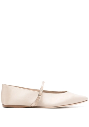 Saint Laurent Gio ballet flats - Neutrals