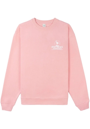 Sporty & Rich Gymnastics logo-print sweatshirt - Pink