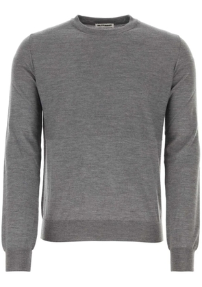 Jil Sander round-neck virgin wool sweater - Grey