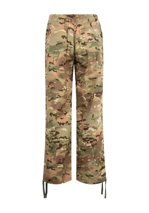 Pleasures Gem drawstring camouflage trousers - Green