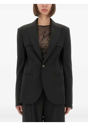 Jean Paul Gaultier single-breasted blazer - Black