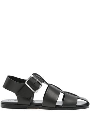 Aeyde caged sandals - Black