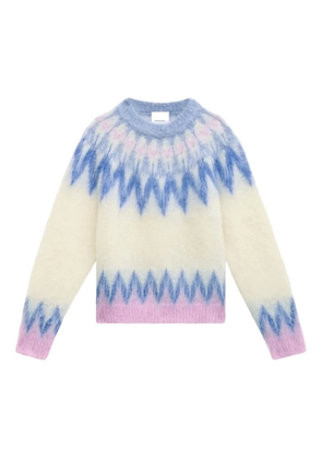 MARANT intarsia-knit sweater - Neutrals