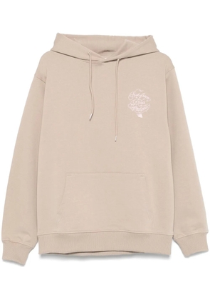 Drôle De Monsieur Slogan Vignes hoodie - Brown