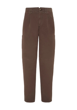 Brunello Cucinelli straight-leg trousers - Brown