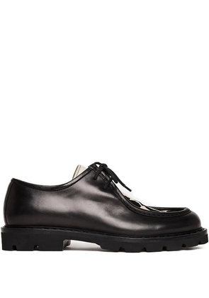 Scarosso Damiano lace-up derby shoes - Black