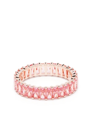 Swarovski Matrix crystal-embellished ring - Pink