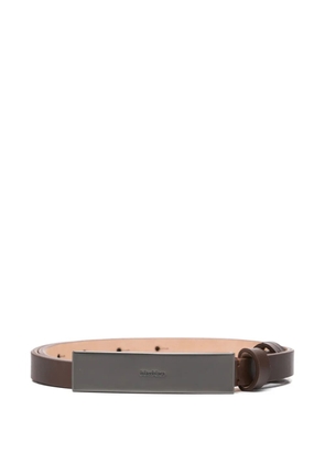 Max Mara leather belt - Brown