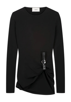 Coperni buckle-detail top - Black