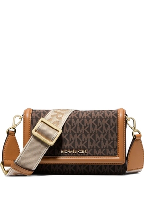 Michael Michael Kors mini Jet Set cross body bag - Brown