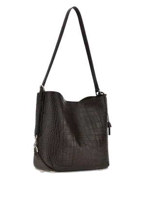 Hogan small leather shoulder bag - Brown