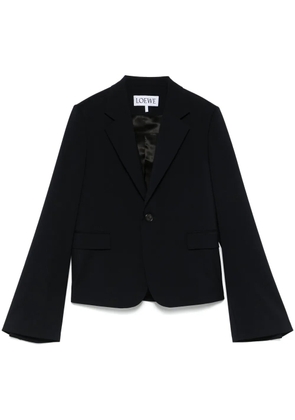LOEWE wool blazer - Blue