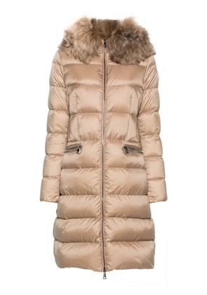 Moncler Boedic puffer coat - Neutrals