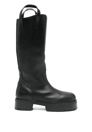 Enfants Riches Déprimés platform leather boots - Black