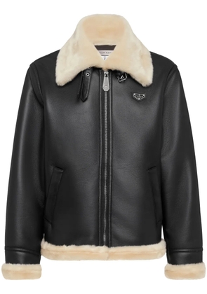Philipp Plein Eco shearling jacket - Black