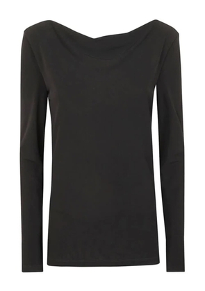Alberta Ferretti long-sleeve T-shirt - Black