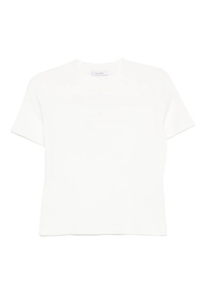 Max Mara ribbed crew-neck T-shirt - White